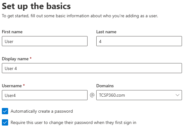 Microsoft 365 admin center - User details