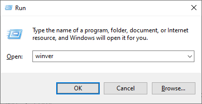 Run Prompt - Windows 10