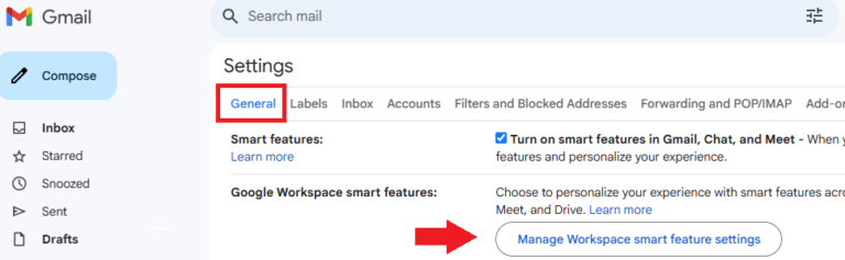 Disable Gemini in Gmail for Google Workspace - TCSP